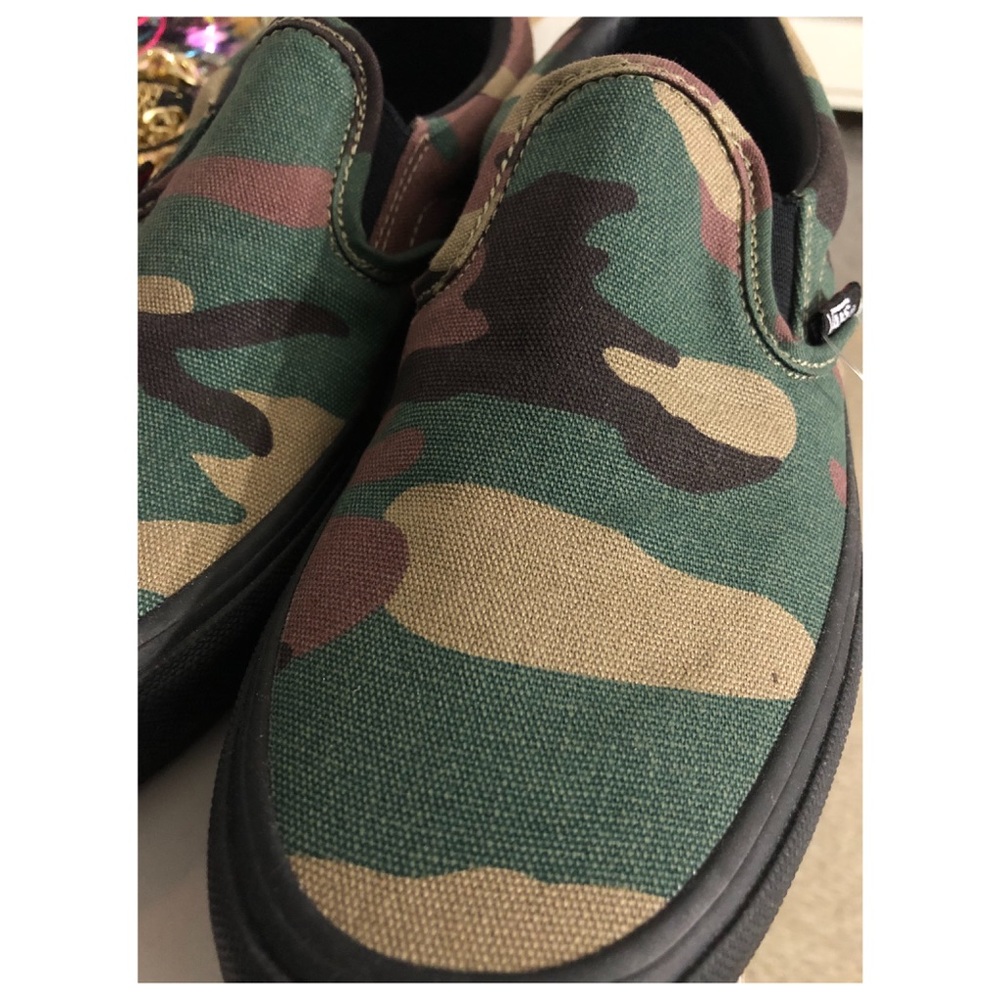 New! Camo Vans! Perfect for all seasons!